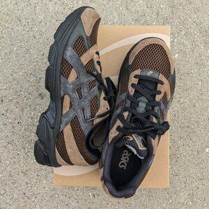 ASICS 1130 Dark Brown Suede Midnight 9.5 New! gel kayano kinetic ds japan nyc